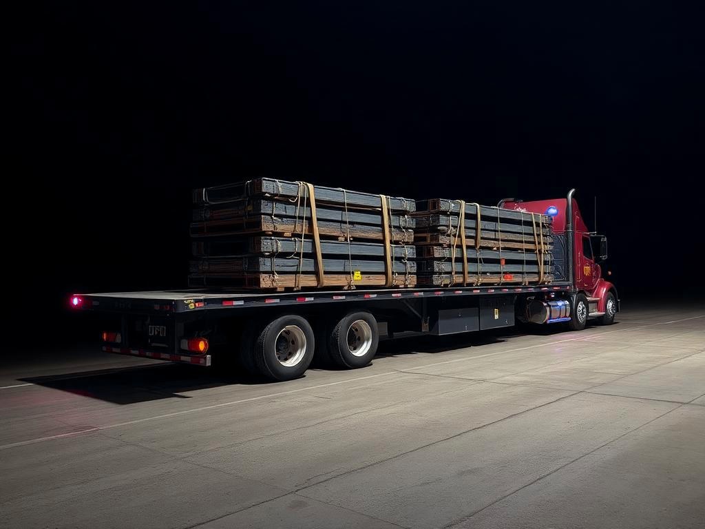 Flatbeds equipment operated by Time Portal Solutions